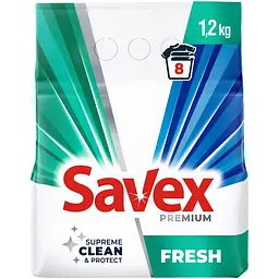 Пральний порошок Savex 2в1 Fresh 1,2 кг