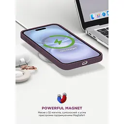 Чохол до мобільного телефона Armorstandart ICON2 MagSafe Apple iPhone 16 Plum (ARM81312) - мініатюра 9
