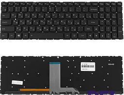 Клавіатура + Клавіатурна Плата Lenovo 700-15ISK/700-17ISK чорна + російська + підсвічування оригінал