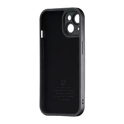 Чохол Jinduka Leather Protected Camera iPhone 15 Black - мініатюра 3