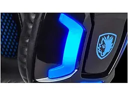 Гарнітура Sades SA-702 Element Black/Blue (SA702BL) - мініатюра 9