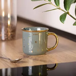 Чашка порцелянова Good life 320 мл, зелений Liling Rongxiang Ceramic RX-N231506GR - мініатюра 14