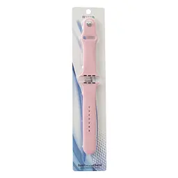 Ремінець Anchor Apple Watch Band Silicone One-Piece Size-S Watch 49/Watch 45/Watch 44/Watch 42 mm Light Pink - мініатюра 3