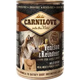 Консерви для собак з північним оленем Carnilove Dog  400 г