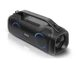 Портативная колонка бумбокс REAL-EL X747 Black - мініатюра 4