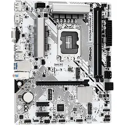 Материнська плата ASRock B760M-HDV/M.2 (1700/B760, 2xDDR5, 1xPCIex16, 4xSATA, 2xM.2, 2.5GLan, 7.1ch, mATX) - мініатюра 2