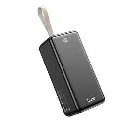 Зовнішній акумулятор Hoco DB21 large display power bank 80000mAh 6 портів 4USB Type-C Lightning - мініатюра 2