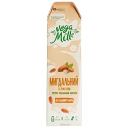 Рисово-мигдальний напій Vega Milk 950 мл - мініатюра 2