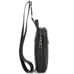 Сумка-слінг чоловіча шкіряна Tiding Bag 9801A - мініатюра 4