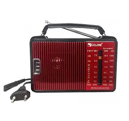 Радіоприймач від мережі або батарейок радіо Golon RX-A08AC FM/AM - мініатюра 3