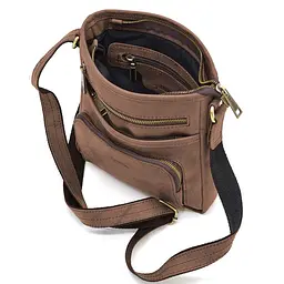 Чоловіча шкіряна сумка з кишенею TARWA 22х25.5х3.5 см sum0028296 - мініатюра 2