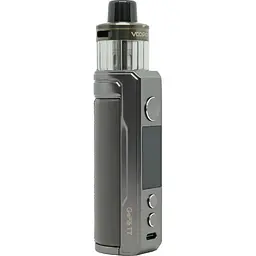 Под-система VooPoo POD Drag S2 60W Pod 2500mAh 5ml DTL Version Kit Gray Metal (17713) - мініатюра 2