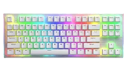 Клавіатура Hator Gravity X Orange Linear Switch RGB White (HTK551)