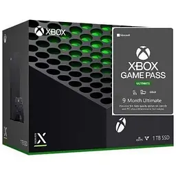 Microsoft Xbox Series X 1Tb + Xbox Game Pass Ultimate (9 місяців)