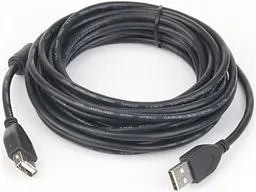 Кабель Cablexpert CCF-USB2-AMAF-6 подовжувач USB 2.0 AM/AF 1,8 м, феритовий фільтр - мініатюра 2