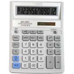 Калькулятор Citizen SDC-888XWH