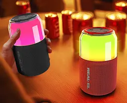 Портативная колонка REAL-EL RX705 5W Bluetooth TWS, RGB, Black - мініатюра 9