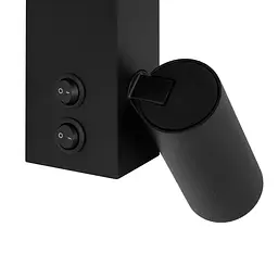 Настінний світильник, бра Nowodvorski 11425 Easy Left LED|GU10 MR11 11|10W 3000K 380Lm IP20 чорний - мініатюра 10