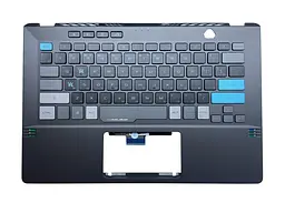 Верхня частина корпусу з клавіатурою (топкейс) для ноутбука Asus ROG Zephyrus G14 GA401QC, GA401QE, GA401QEC, GA401QH, GA401QM (90NR05S7-R31UA0) Оригінал від Asus