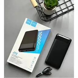 Зовнішній акумулятор Hoco Power Bank J72 10000 mAh Чорний 6931474738370 - мініатюра 4