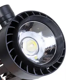Світильник трековий поворотний LED KW-53/30W NW BK Brille 33-014 - мініатюра 9