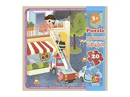 Пазли G-Toys Транспорт, 20 елементів, LT09