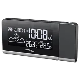 Годинник проекційний Technoline WT539 Black (WT539) - мініатюра 2
