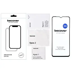 Скло захисне BeCover ZTE Nubia Neo 5G 10D Black (711829) - мініатюра 3