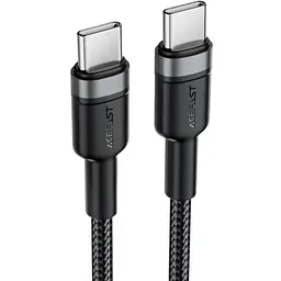 Кабель USB 2.0 Type-C M-M, 1.2 м, 60W aluminum alloy Чорний, C22-03 Acefast