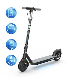 Електросамокат OKAI ES20-NEON Black 9", 300(600)W, 9.8Ah, 40km, 25km\h, 20%, NFC, App, 16kg (ES20-B)