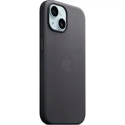 Чохол FineWoven Case with MagSafe для iPhone 15 Black AAA [94494] - мініатюра 2