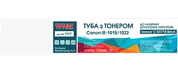 Туба з тонером WWM для Canon iR-1018/1022 аналог C-EXV18 Black ( 8400 ст.) (TH77) - мініатюра 2