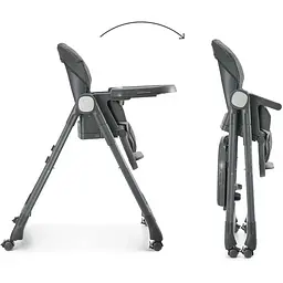 Стільчик для годування Kinderkraft Tulo Grey (KHTULO00GRY0000) - мініатюра 6
