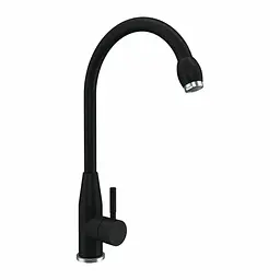 Змішувач для кухні VALESO 26 FHP (7456) Чорний металік (SP000047970) - мініатюра 1