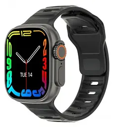Смарт годинник Uwatch DT8 Atmo Ultra Black (Англійська версія)