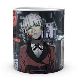 Кухоль GeekLand Kakegurui Шалений Маніяк rain KI.02.03 330 мл білий - мініатюра 3