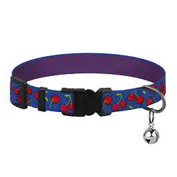 Нашийник для собак BronzeDog Urban Fruits Вишні XS - мініатюра 2