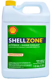 SHELL ZONE Концентрат антифризу зелений G11 4 л