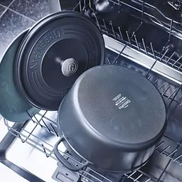 Каструля GreenPan Featherweights  з кришкою 28 см 6.3 л чорна (CC005057-001) - мініатюра 7