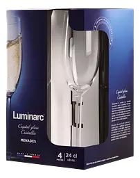 Набір келихів Menades, 4х240 мл Luminarc kuh0016490 - мініатюра 4