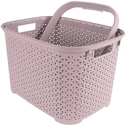 Кошик Diomedea без кришки з рамкою пудровий 30 л (К4-805) - мініатюра 2
