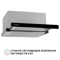 Витяжка телескопічна PERFELLI ISEO 6PSF INOX - мініатюра 5