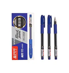 Ручка синя гелева "Black pearl" COLOR-IT 979SP упаковка 12 шт