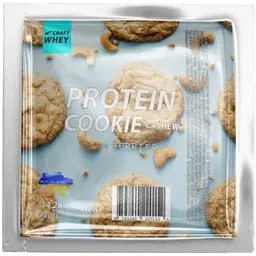 Набір печива протеїнового Craft Whey: Oatmeal г + Velvet + Cashew + Candy + Black 280 г (4 шт. х 60 г + 1 шт. 40 г) - мініатюра 6