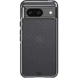 Оригінальний протиударний чохол Tech21 Evo Check для Google Pixel 8 (6.2") Smokey Black