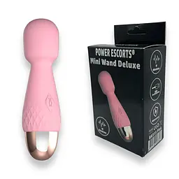 Вібромасажер Power Escorts Mini Wand De Luxe 11.6 см (рожевий) - мініатюра 4