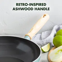 Сковорода WOK GreenPan Mayflower 28 см блакитна CC001683-001 - мініатюра 4