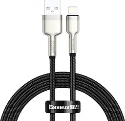 Кабель Baseus Cafule Series Metal Data Cable USB to Lightning 2.4A 2m Black