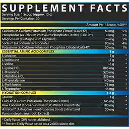 Амінокислота Nutrex Research EAA Hydration 30 таблеток Blueberry Lemonade - мініатюра 2