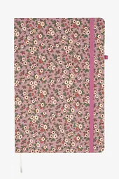 Блокнот на гумці Small flowers 762497ML 80 аркушів Рожевий